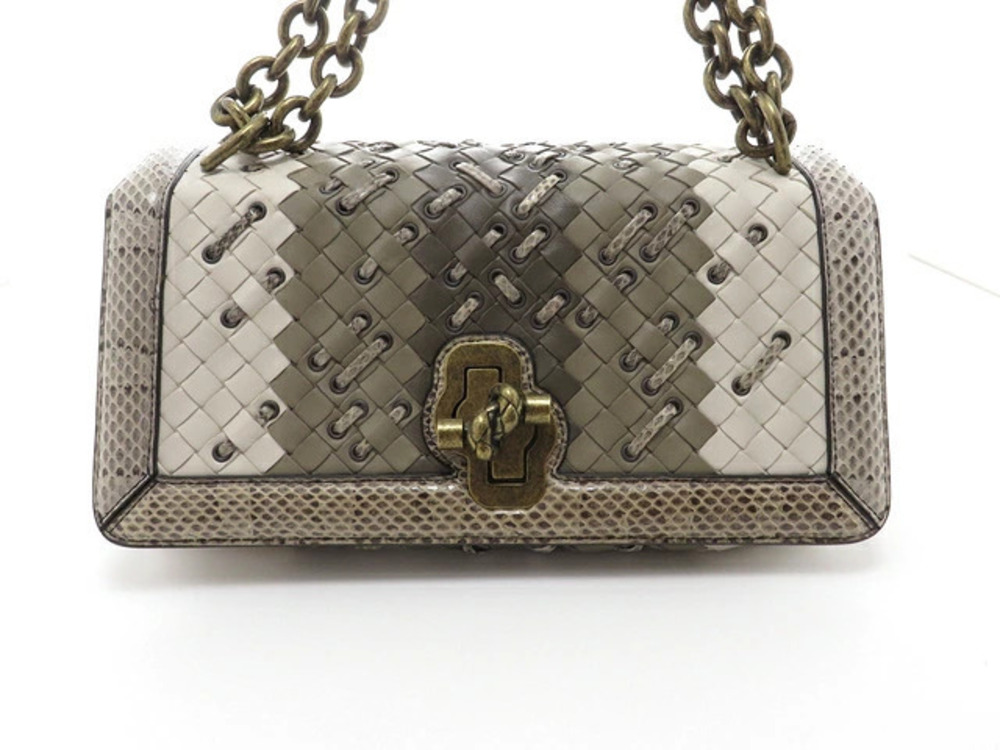 BOTTEGA VENETA Bag Chain Shoulder Olympianot Intrecciato Ayers